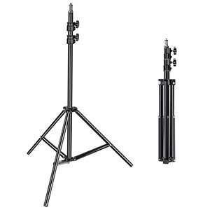 Metal Tripod Stand (Adjustable up to 6.5 Feet) for Fan, Video Light, Ring Light etc. (1pc)
