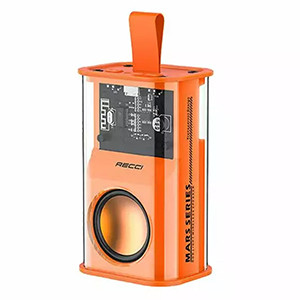 RECCI RSK-W30 Transparent Wireless Speaker with RGB Light