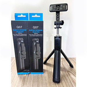 Q07 Bluetooth Selfie Stick Tripod (Without LED)
