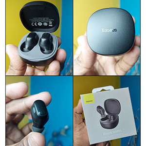 Baseus Encok WM01 TWS True Wireless Bluetooth Earbuds (Black)