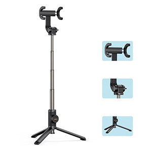 Remax P10 Bluetooth Selfie Stick With Remote Control & Tripod Mode