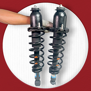 Back Shocker jumper (2005-12) Axeo, Primeo, Xcorolla SIDE Shock & Spring (set)